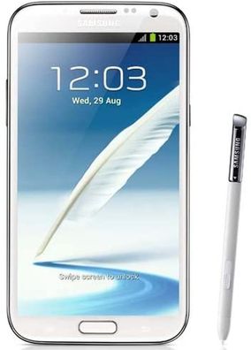 Samsung Galaxy Note II 16GB Marble White - Bastlerware/ Ersatzteillager N7105