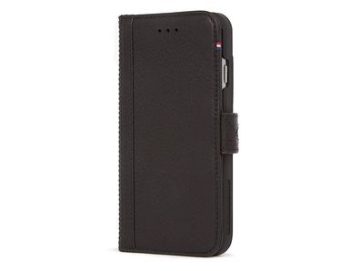 Decoded Wallet Case Schutzhülle Apple iPhone 8 Leder Smartphonetasche schwarz