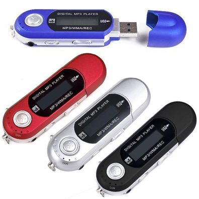 Mini tragbarer USB-Digital-MP3-Player, unterstützt TF-SD-Karte und FM-Radio hören