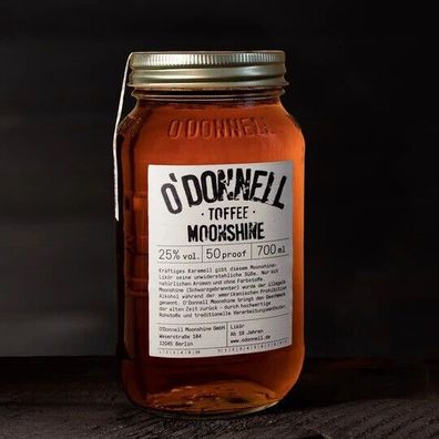 O´Donnell Moonshine Toffee, 0,7 l, 25 % vol.