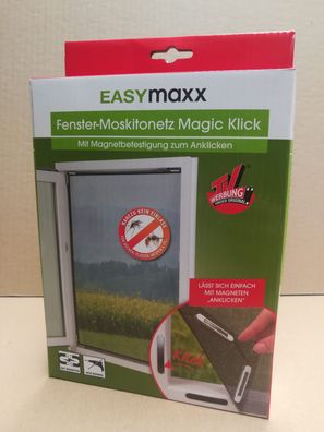 Fenster-Moskitonetz Magic Klick EASYmaxx