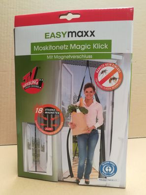 Moskitonetz für Türen Magic Klick EASYmaxx