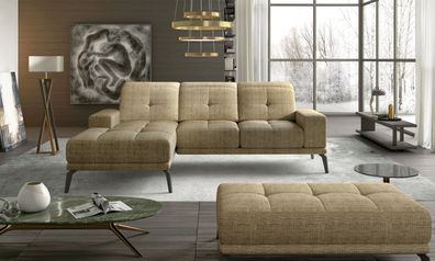Torrense Sofa Couch Garnitur Sofagarnitur verstellbare Rückenlehnen Wohnlandschaft