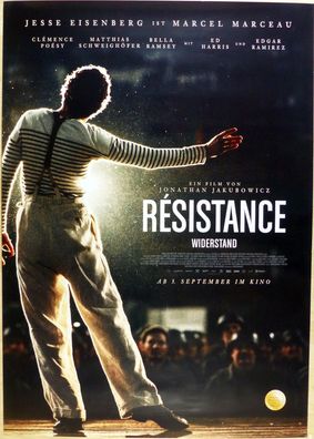 Résistance - Original Kinoplakat A0 - Jesse Eisenberg, Ed Harris - 3.9. - Filmposter