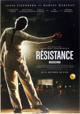 Résistance - Original Kinoplakat A1 - Jesse Eisenberg, Ed Harris - 14.10.- Filmposter