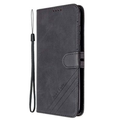 Leder Flip Case für Samsung A11 A 11 A115F Abdeckung Luxus Magnetbrieftasche