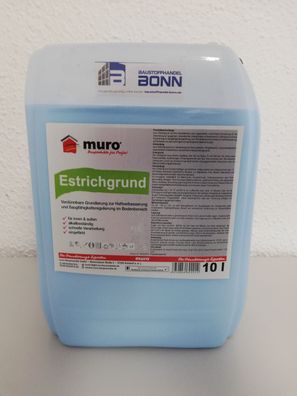 GP.3,90€/ L) 10 Liter Estrichgrund blau Haftgrund & Schutzgrundierung Grundierung