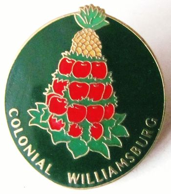 Colonial Williamsburg - Pin 29 x 25 mm