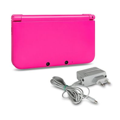 Nintendo 3DS XL Konsole in Pink - Rosa mit Ladekabel #11A