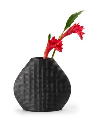 Philippi Moderne Vase Outback L mit kariertem Muster