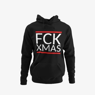 Hoodie FCK xmas Santa Claus Chrismas Weihnachten Funny Lustig Sprüche Fuck You