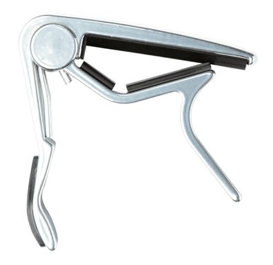 Dunlop 84FN - Trigger Capo für Akustikgitarre - flat - nickel - Kapodaster