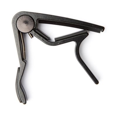 Dunlop 83CB - Trigger Capo für Akustikgitarre - curved - schwarz - Kapodaster