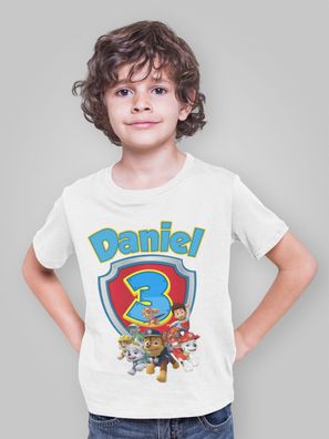 Bio Baumwolle Kinder T-Shirt PAW Patrol Die mutigsten Einsätze der Superwelpen