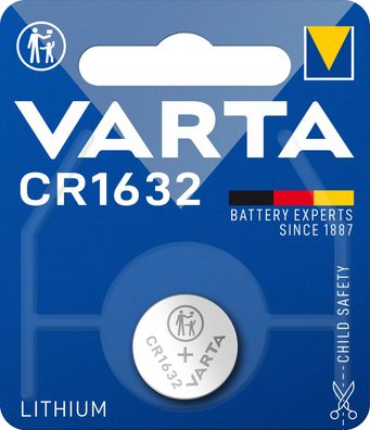 VARTA CR 1632 Lithium-Knopfzelle 3V
