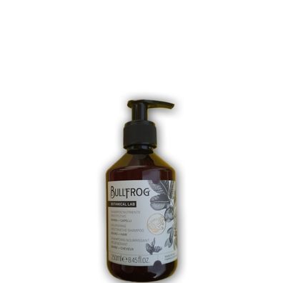 Bullfrog/ Nourishing Restorative Shampoo "Hair&Beard" 250ml/ Bart&Haarpflege