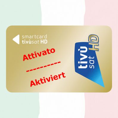 TiVuSat HD Gold Smartkarte (Karte aktiviert)