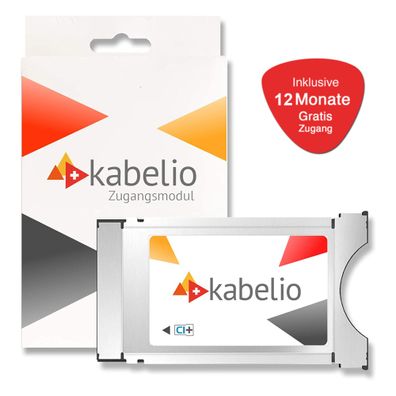 Kabelio CI+ Zugangsmodul inkl. 12 Monate Gratis-Zugang (CI+ Modul)