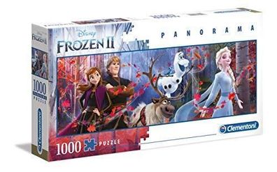 Clementoni 39544 Disney Frozen 2 Puzzle 1000 Teile Panorama Puzzle Erwachsene