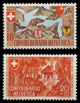 Schweiz PRO PATRIA Nr 396-397 postfrisch X52C0AE