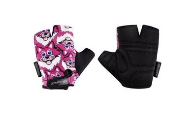 gloves FORCE WOLFIE KID pink L