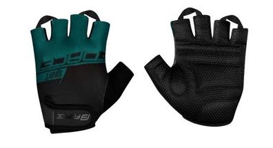 FORCE Sommer Handschuhe SPORT, schwarz - petrol blau
