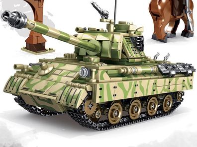 SEMBO - Panzerkampfwagen V Panther / Kampfpanzer Modellbau Bausatz - NEU