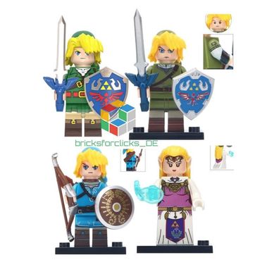 Zelda Link Nintendo Figuren - Lego kompatibel