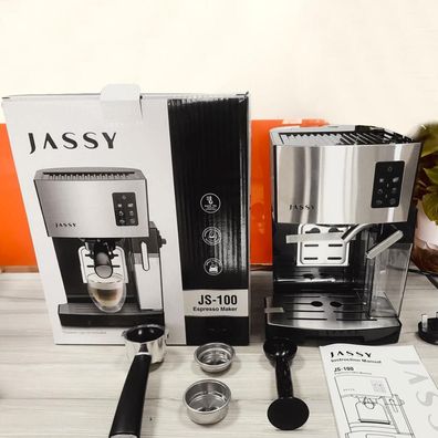 19 bar Espresso-Kaffeemaschine mit automatischem Heißmilchaufschäumen,