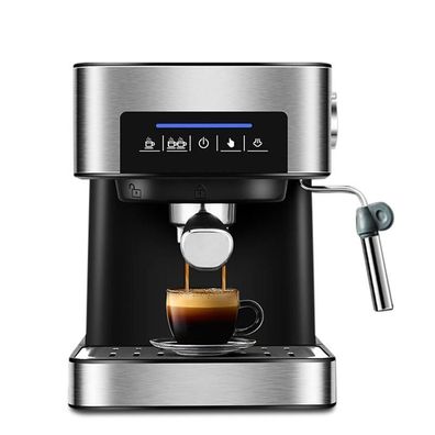 Bar italienische Espresso-Kaffeemaschine mit Milchaufschäumer