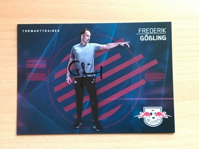 Frederik Gößling RB Leipzig 2018-19 orig. signiert - TV FILM MUSIK #2242