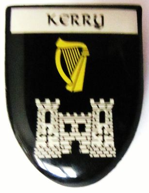 Kerry - Wappen - Pin 26 x 18 mm