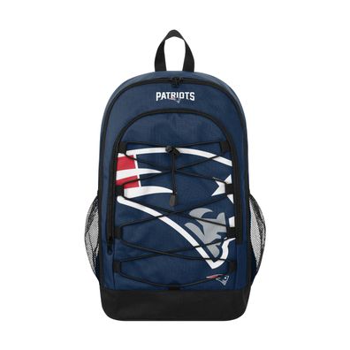 NFL New England Patriots Big Logo Bungee Rucksack Backpack Tasche Bag Football