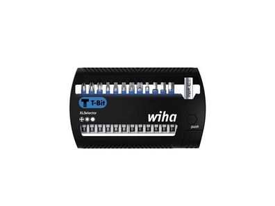 Wiha Bit Set XLSelector T-Bit 50 mm Phillips, TORX®, Sechskant 13-tlg. 1/4" (41831)