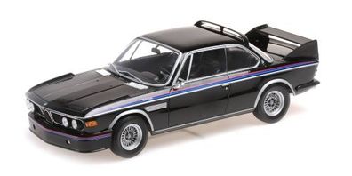 BMW Miniatur 3,0 CSL 1973 schwarz 1:18