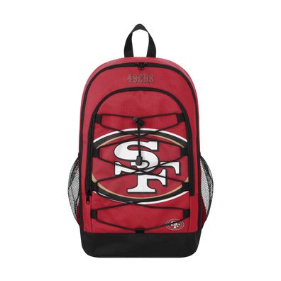 NFL San Francisco 49ers Big Logo Bungee Rucksack Backpack Tasche Bag Football