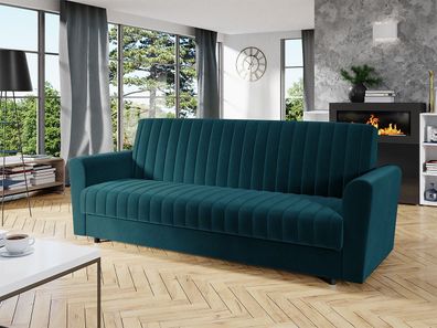 Sofa Molly Couch Polstersofa Schlafcouch Schlafsofa Bettkasten Bettfunktion