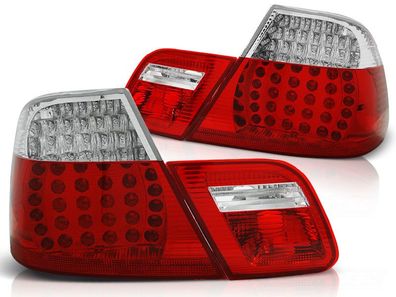 Rückleuchten BMW E46 04 99-03 03 COUPE ROT KLAR LED