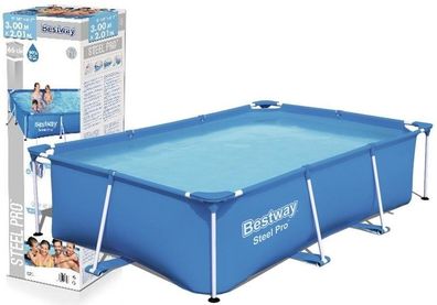 Bestway Steel pro – 259 x 170 x 61 cm – oberirdischer Pool
