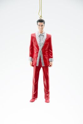 Kurt S. Adler Elvis Presley mit roten Anzug