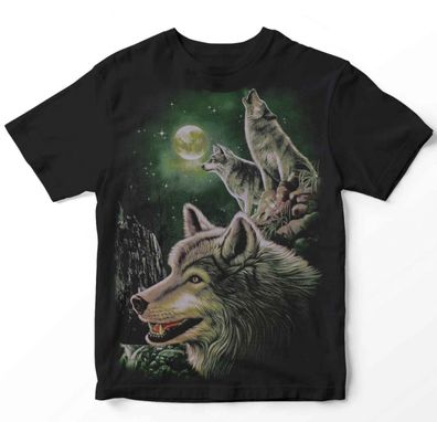 Wolfsrudel T-Shirt Neu-New