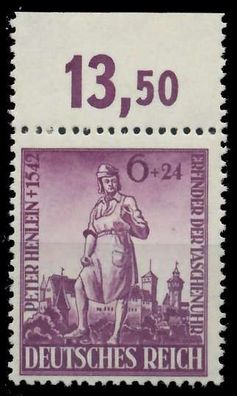 Deutsches REICH 1942 Nr 819 postfrisch ORA X5353B6