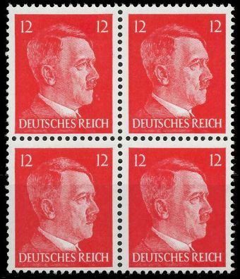 Deutsches REICH 1942 Nr 827 postfrisch Viererblock X5353FA