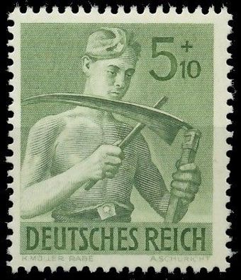 Deutsches REICH 1943 Nr 851 postfrisch S14539E