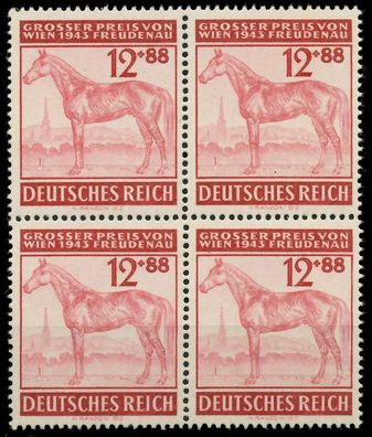 Deutsches REICH 1943 Nr 858 postfrisch Viererblock X5355EA