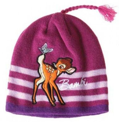 Bambi Kinder Winter Mütze Gr. 52 - 54