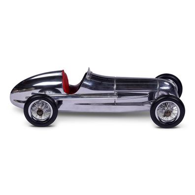 Mercedes Silberpfeil W25, Modell Rennwagen, Modellauto, Spindizzy Car roter Sitz