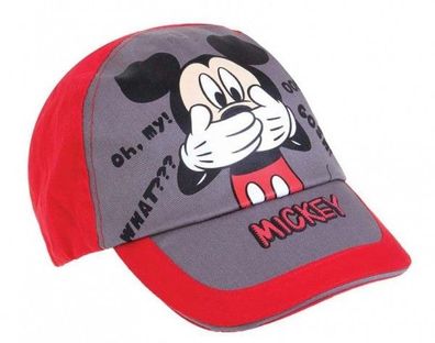 Disney Micky Maus Kinder BaseCap Mütze Kappe Gr. 52 - 54