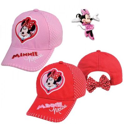 Disney Minnie Maus Kinder Mütze BaseCap Premium Kappe