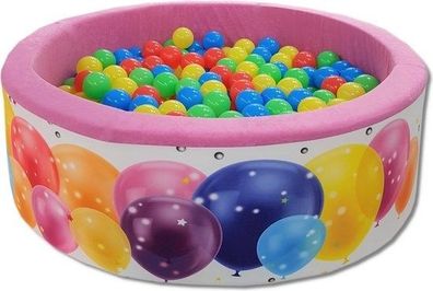 Bällebad – 300 Bälle – 90 x 30 cm – Bällebad – Luftballons